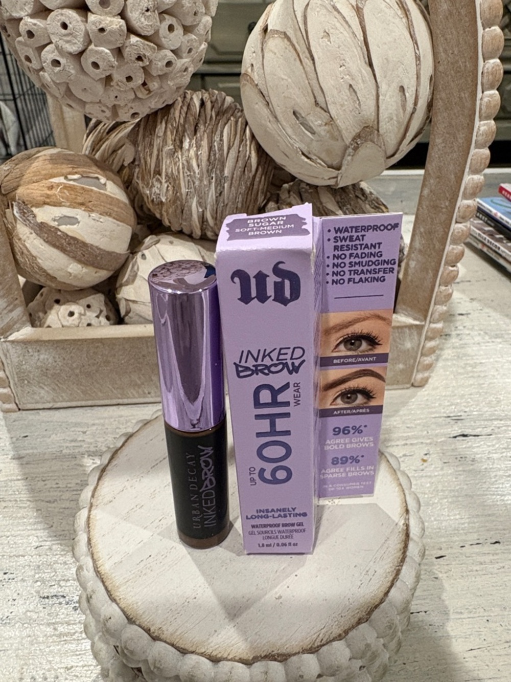 Urban Decay Inked Brow Waterproof 60 HR Tinted Brow Gel - Brown Sugar